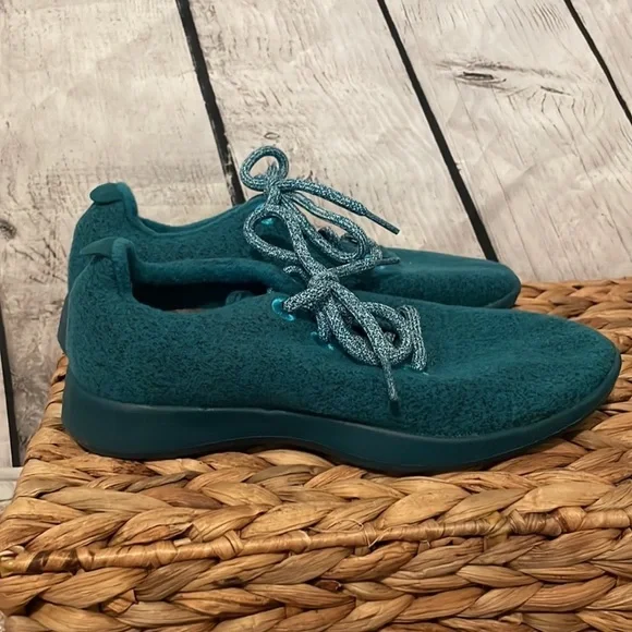 Allbirds Teal wool sneakers - Picture 6 of 8